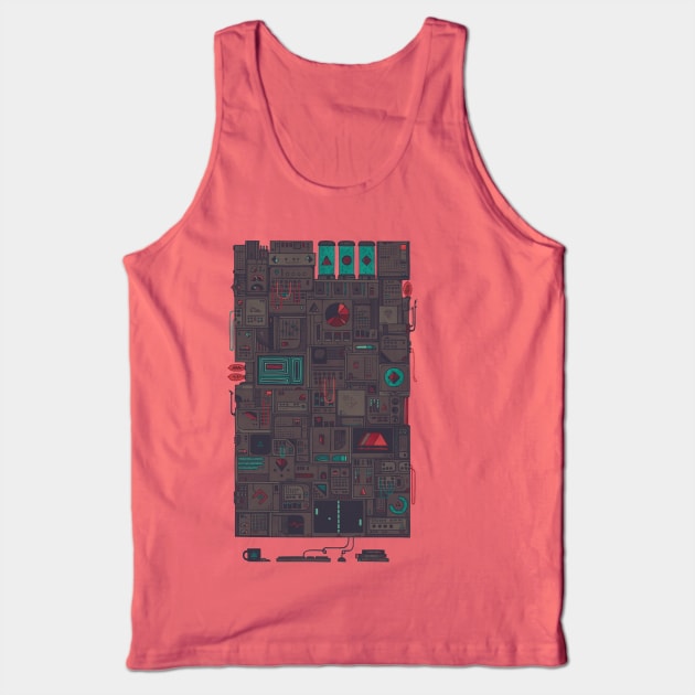 AFK Tank Top by againstbound